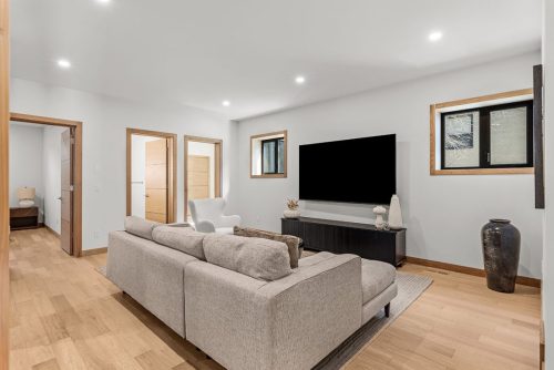 288A Three Sisters Drive downstairs TV room